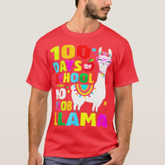 100 Days of School No Probllama Llama 100th day me T-Shirt