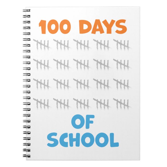 100 Days of School Notebook (Front)
