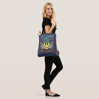100 days of school, one hundred days of class tote bag