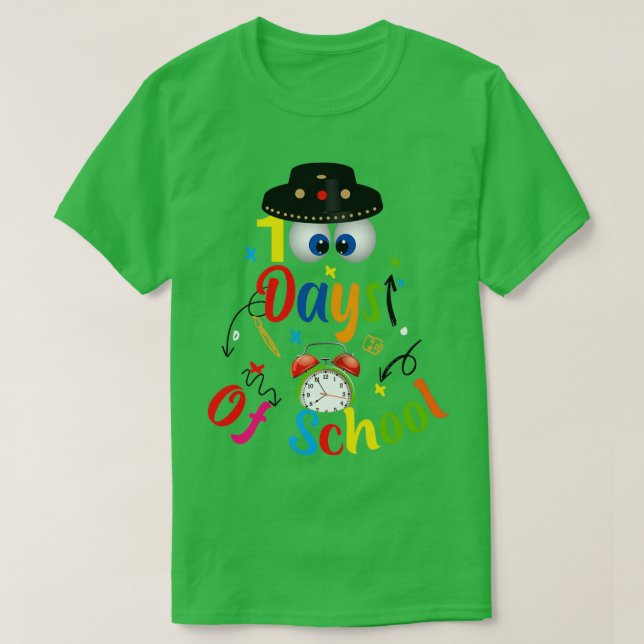 100 Days Of School Perfect Gift For Teaching Assis T-Shirt (Design Front)