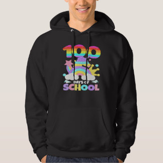 100 Days Of School Pop It 100th Day Teacher Kids B Hoodie