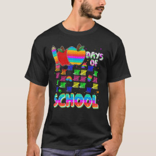 100 Days Of School Poppin Happy 100th Day Of Schoo T-Shirt
