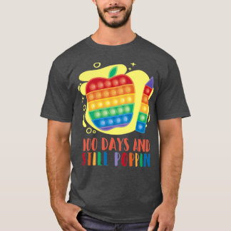100 days of school poppin T-Shirt