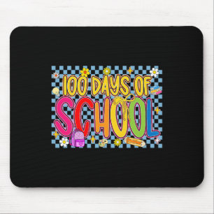 100 Days Of School Preppy 100th Day Of School Teac Mouse Pad