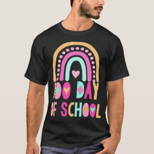 100 Days Of School rainbow T-Shirt