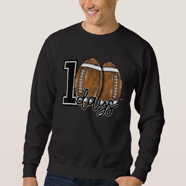 100 Days Of School Rugby Sweatshirt (Front)