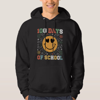 100 days of school smile hoodie