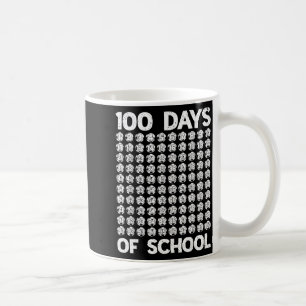100 Days Of School Soccer 100th Day Of School Boys Coffee Mug