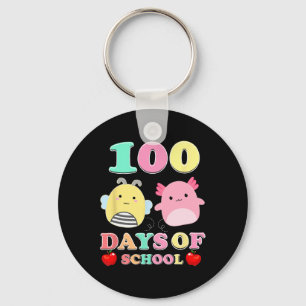 100 Days Of School Squish Soft Toy Kids Teacher Gi Key Ring
