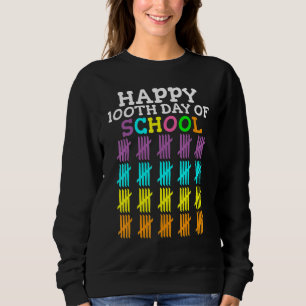 100 Days Of School Student Teacher Sweatshirt