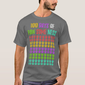 100 Days Of School Teacher 2 T-Shirt