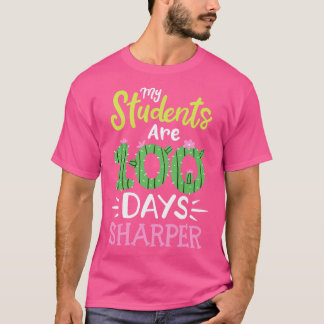 100 Days of School Teacher 4 T-Shirt