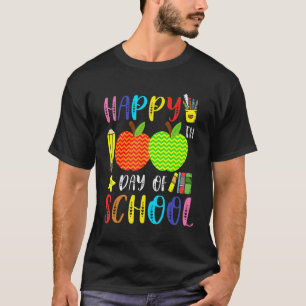 100 Days Of School Teacher And Student For Men Wom T-Shirt