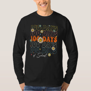 100 Days Of School Teacher Boys Happy 100th Day T-Shirt