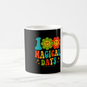 100 Days Of School Teacher Kid 100 Magical Days Hi Coffee Mug