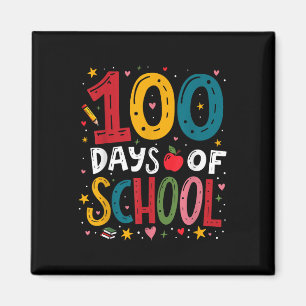 100 Days Of School Teacher Kid Boys 2025 100th Magnet