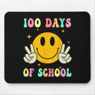 100 Days Of School Teacher Kids 100th Day Of Schoo Mouse Pad