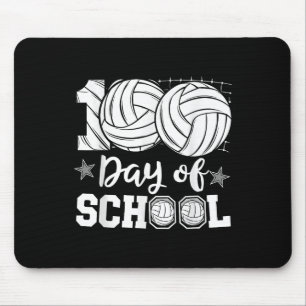 100 Days Of School Teacher Kids Volleyball 100th Mouse Pad
