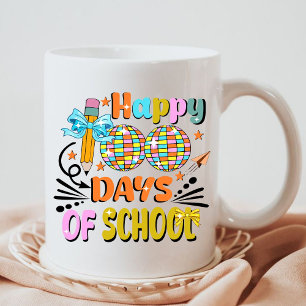  100 days of school TEACHER. teacher appreciation  Coffee Mug