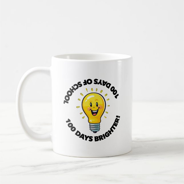 100 Days Of School Teachers Kids 100th day class  Coffee Mug (Left)