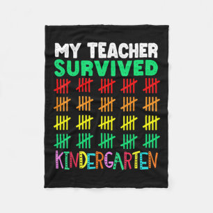 100 Days Of School Tee Kids 100th Day Of School Co Fleece Blanket