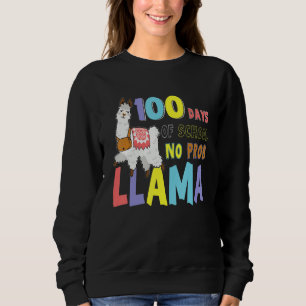 100 Days of School Tees No Probllama Llama 100th d