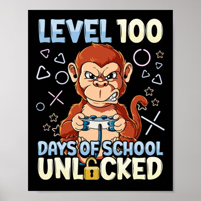 100 Days Of School Unlocked 2  Poster (Front)
