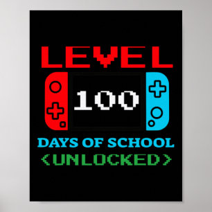 100 Days Of School Unlocked 3  Poster