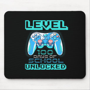 100 Days Of School Unlocked Boys Girls Kids Video Mouse Pad