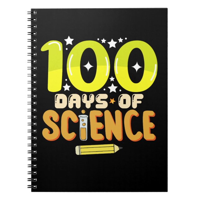 100 Days of Science 100th Day of School Teacher Notebook (Front)
