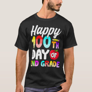 100 Days Of Second Grade Shirts, Happy 100th Day O T-Shirt