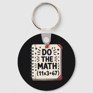 100 Days School Math Equation Do The Math 100 Funn Key Ring