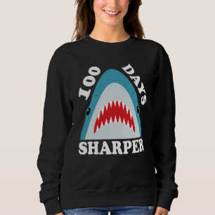100 Days Sharper School 100 Days of School Sweatshirt