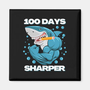 100 Days Sharper Shark Fun 100 Days Of School Magnet