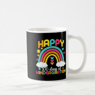 100 Days Smarter 100th Day Of Kindergarten Teacher Coffee Mug