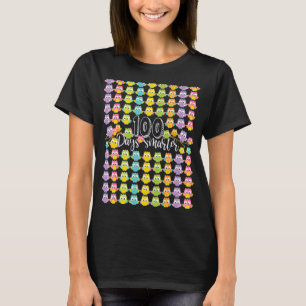 100 Days Smarter  100th Day Of School Owl Kids & T T-Shirt