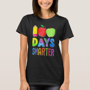 100 Days Smarter 100th Day Of School Shirt Women T