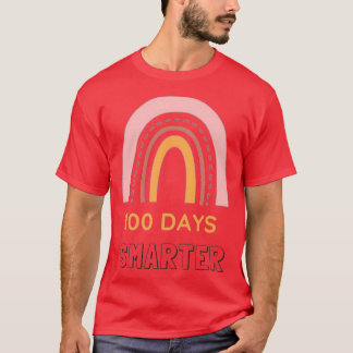 100 days smarter best gift for teacher men and wom T-Shirt