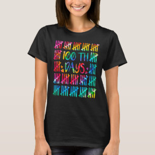100 Days Smarter Counting Tally Marks For Adults B T-Shirt