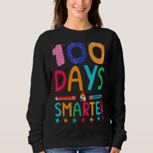 100 Days Smarter Cute 1 Sweatshirt