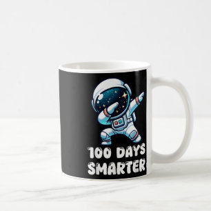 100 Days Smarter Dabbing Astronaut 100th Day Of Coffee Mug