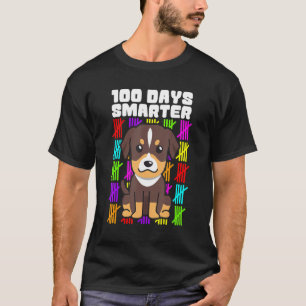 100 Days Smarter Dog Shirts, Rottweiler 100th Day  T-Shirt