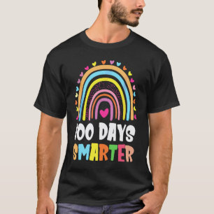 100 Days Smarter For 100th Day of School Teacher S T-Shirt