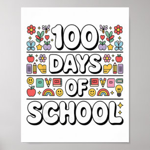 100 Days Smarter Friendship Bracelets 100 Days Of  Poster