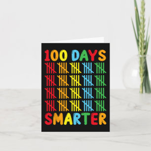 100 Days Smarter Fun Tally Teacher and Students No Card