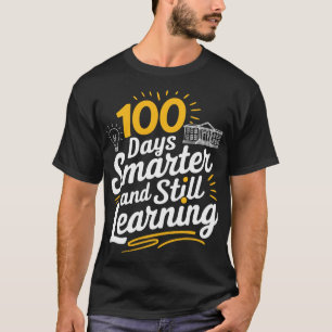 100 Days Smarter Funny Monster 100 Days of School T-Shirt