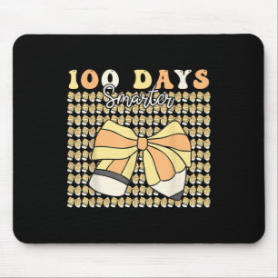 100 Days Smarter Girls Coquette Bow 100 Days Of Mouse Pad