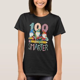 100 Days Smarter Gnome Tee 100th Day Of School 202