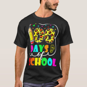 100 Days Smarter Happy 100th Day Of School Student T-Shirt
