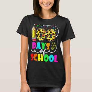 100 Days Smarter Happy 100th Day Of School Student T-Shirt